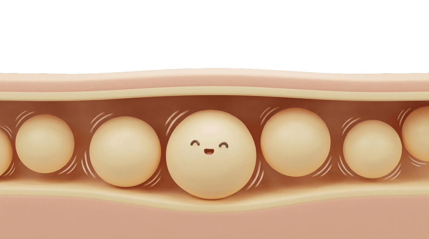 Helps fat spread smoothly without clumping through micro-vibration